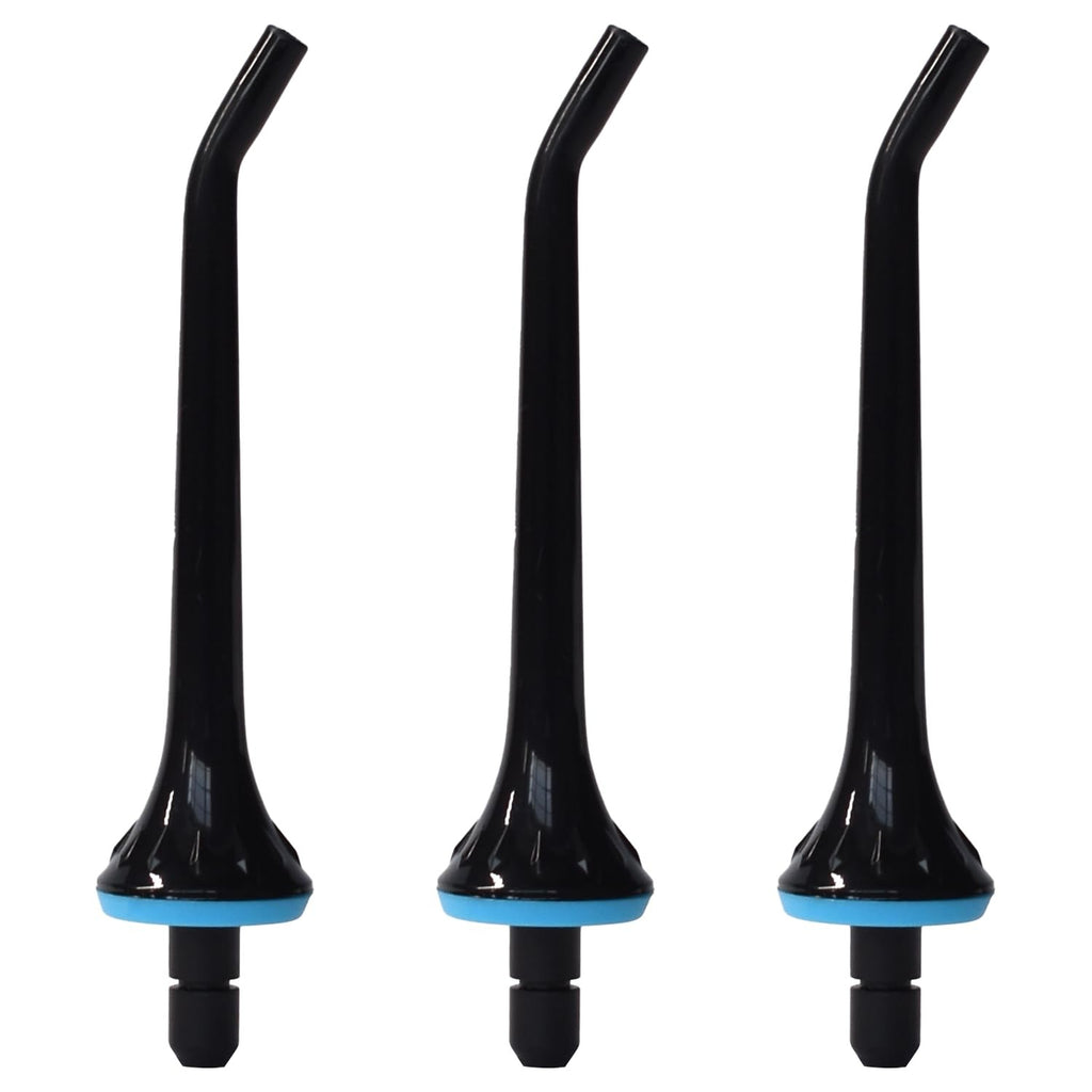 Water Flosser Replacement Tips Black for Nicwell, Oralfree, COSLUS, Mospro, Zerhunt