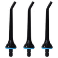Water Flosser Replacement Tips Black for Nicwell, Oralfree, COSLUS, Mospro, Zerhunt