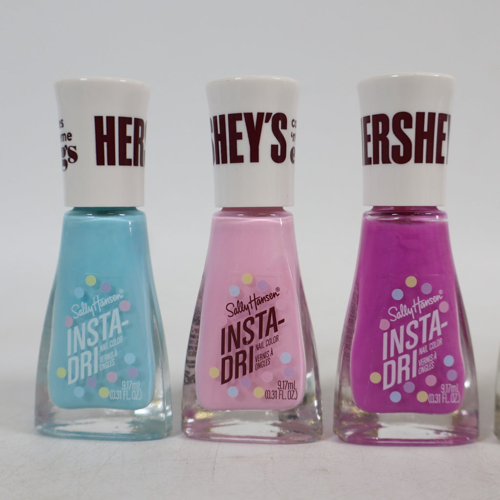 7-Pack Nail Polish Set with Hershey's Cookies n' Creme Shades - Fast Drying
