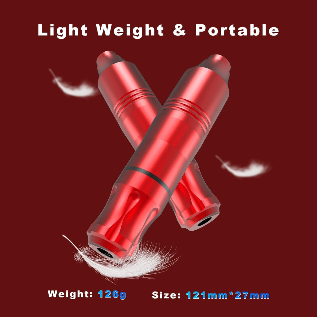 Tattoo Pen Machine Kit for Beginners with Cartridge Needles