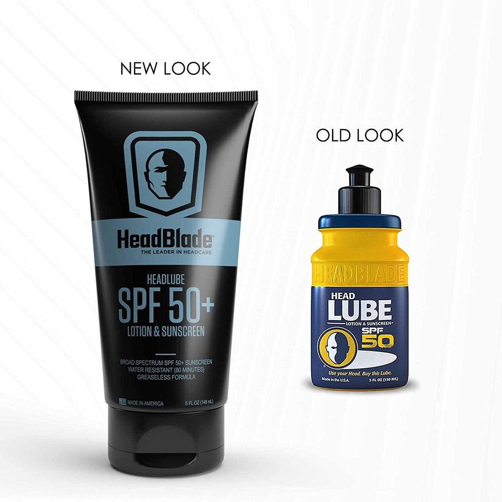 SPF 50 Men's Moisturizing Head Lotion - HeadLube HeadBlade 5oz