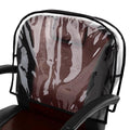 Clear PVC Salon Chair Cover Protector for Barber Chairs - 20 Inch Wide