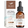 Self Tanner Drops 30ml - Face & Body Sunless Bronzing Serum for Natural Glow