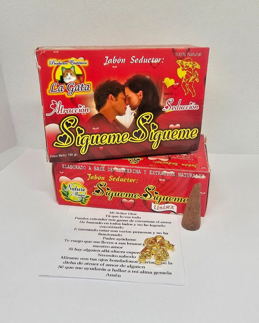 Follow Me Pheromone Soap for Attraction & Relationship Rejuvenation - Artesania Peru