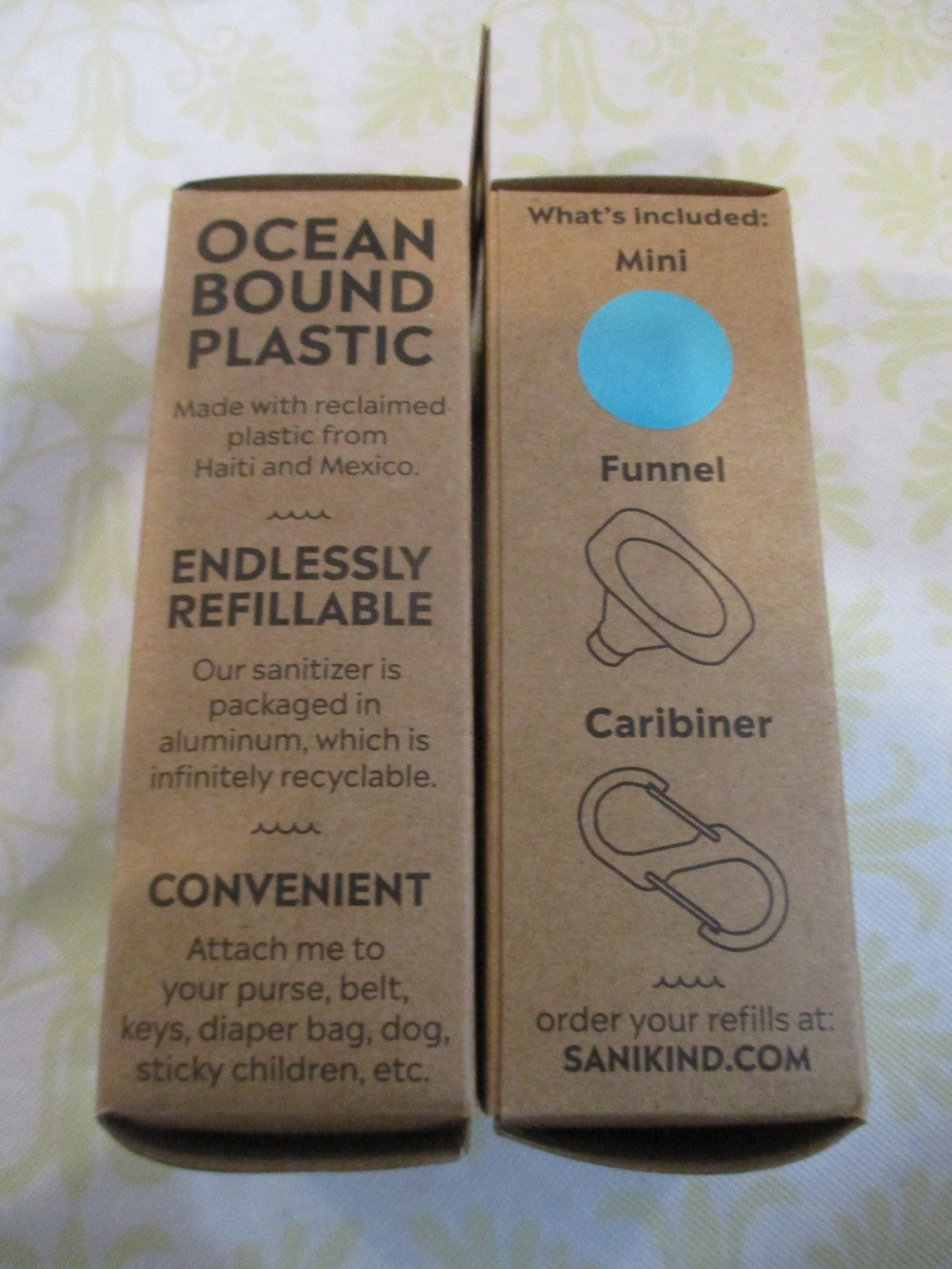 Mini Spray Bottles Set - Recycled Ocean Plastic, Leakproof Travel Dispensers