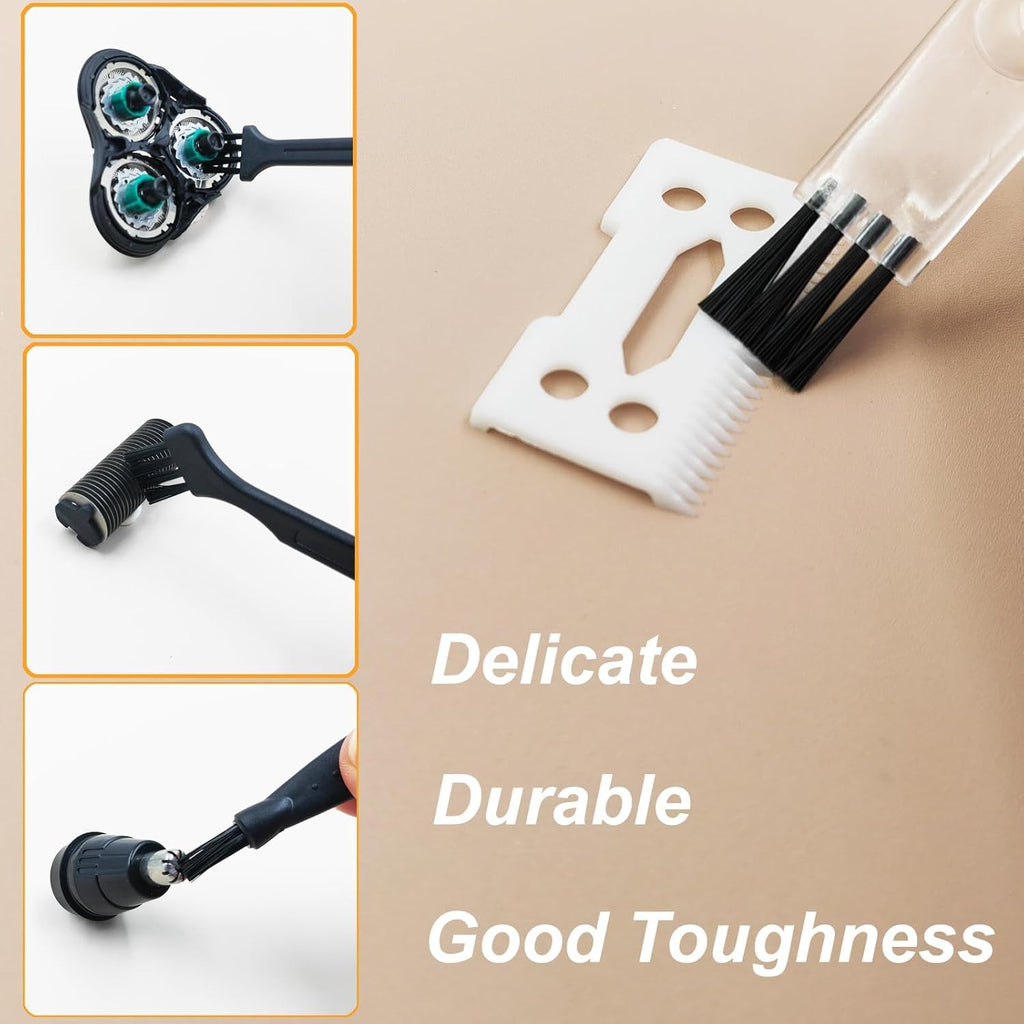 Electric Razor Cleaning Brushes Set - 10 Pcs for All Brands, Replacement Shaver Cleaner