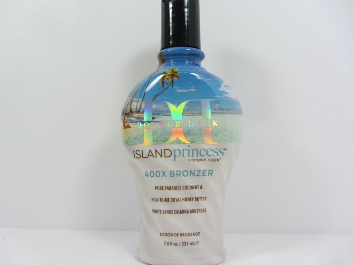 Dark Tanning Lotion - Double Dark Island Princess 400X 7.5oz Bronzer