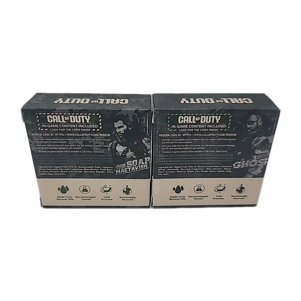 Call of Duty Limited Edition Soap 2 Pack - Ghost Grit & Sarge