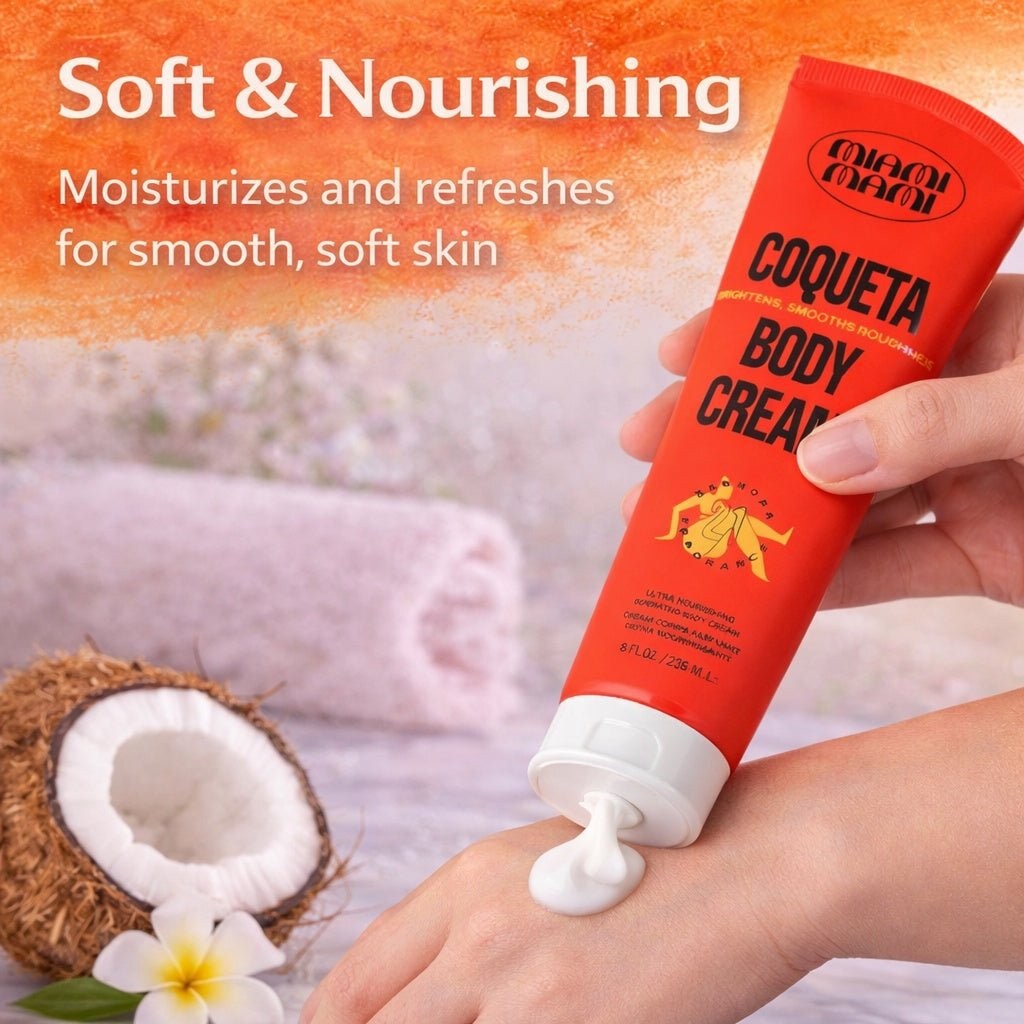 Moisturizing Women's Body Cream 236ml / 8oz for Soft Skin Hydration