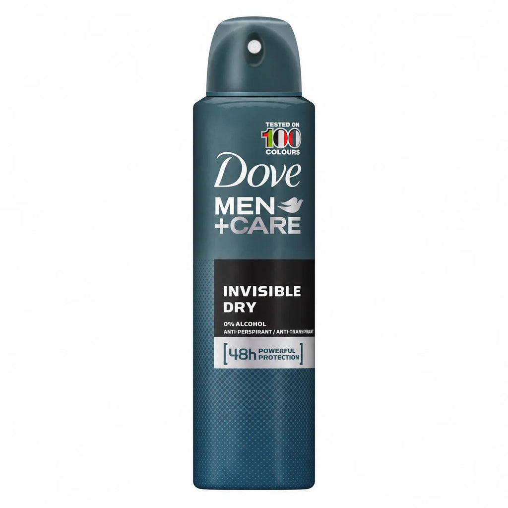 Dove Men+Care Invisible Dry Antiperspirant Spray Pack of 6 - 150ml Men’s Deodorant