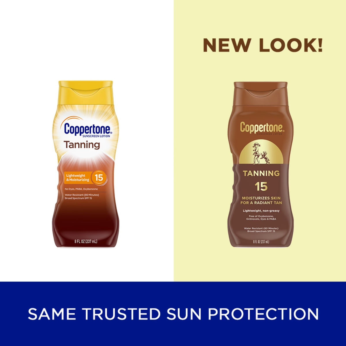 SPF 15 Broad Spectrum Tanning Sunscreen Lotion - Water Resistant, 8 Fl Oz