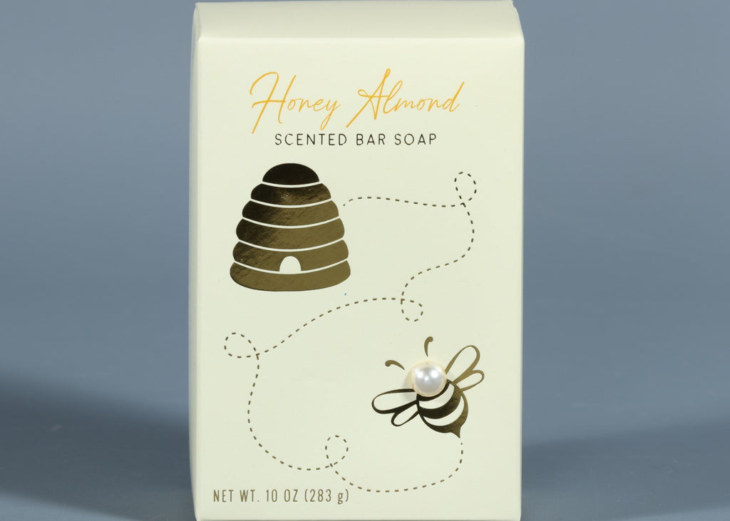 Honey Almond Scented Bar Soap 10oz - Handmade Natural Skin Care