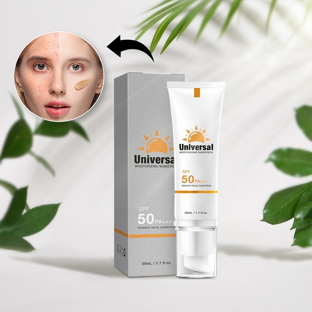 Tinted SPF 50 Face Sunscreen Moisturizer with Color - 50ml