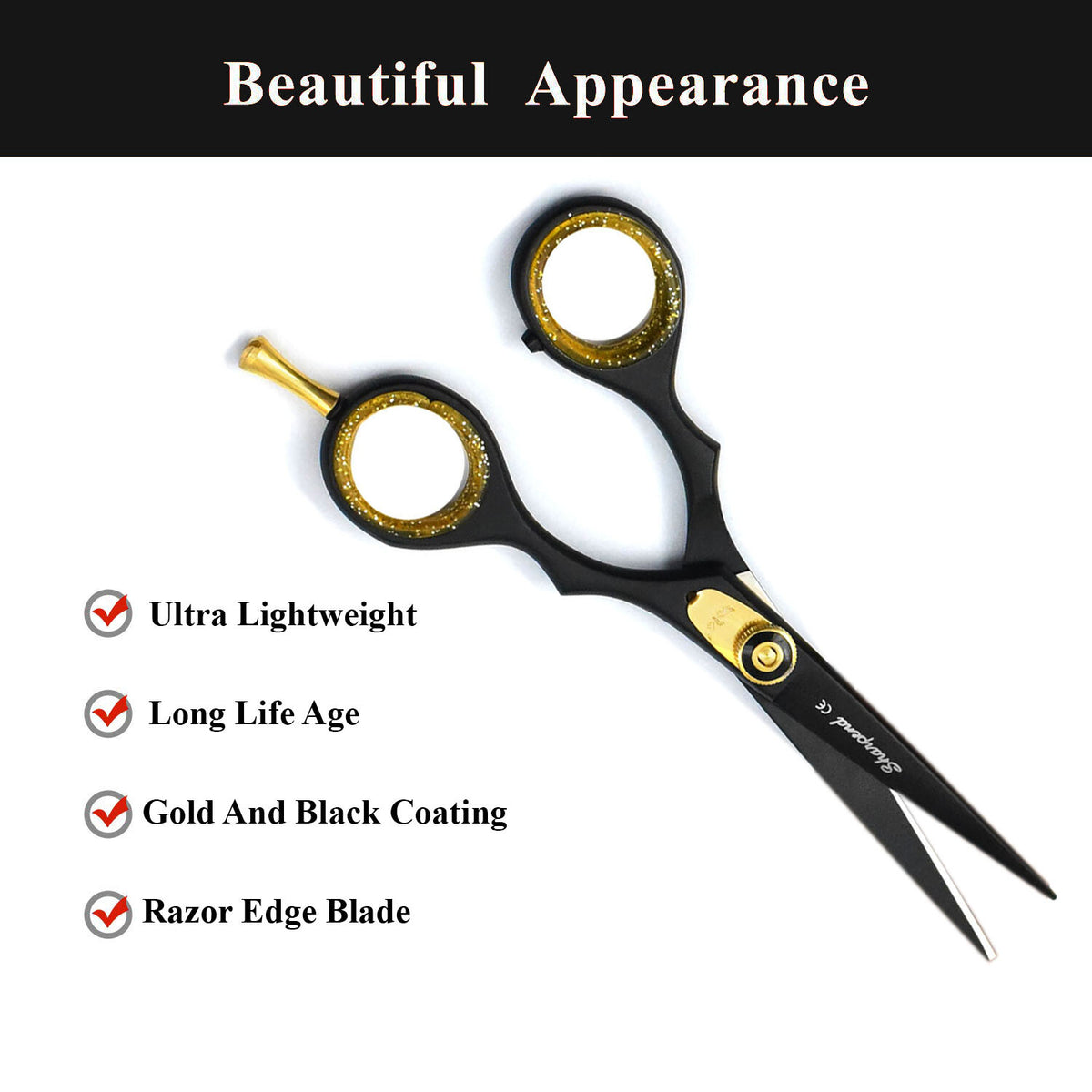 Professional Hairdressing Scissors & Thinning Shears - 5.5 to 7 Inches