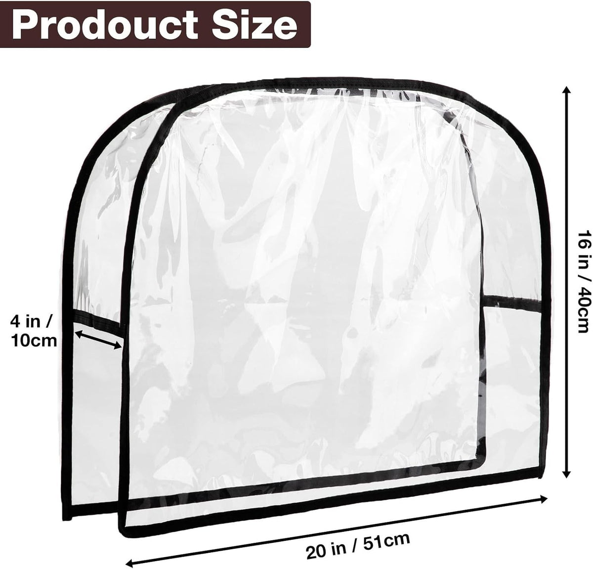 Clear PVC Salon Chair Cover Protector for Barber & Styling Chairs