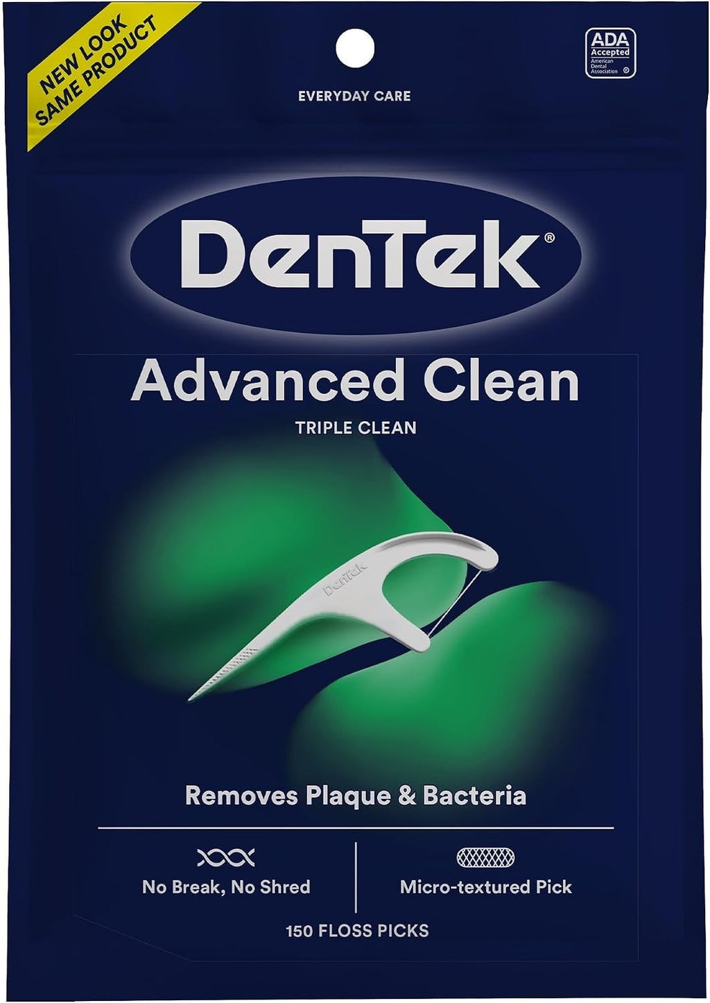 Strong Mint Flavored Dental Floss Picks - 150 Count, Shred-Resistant Oral Care
