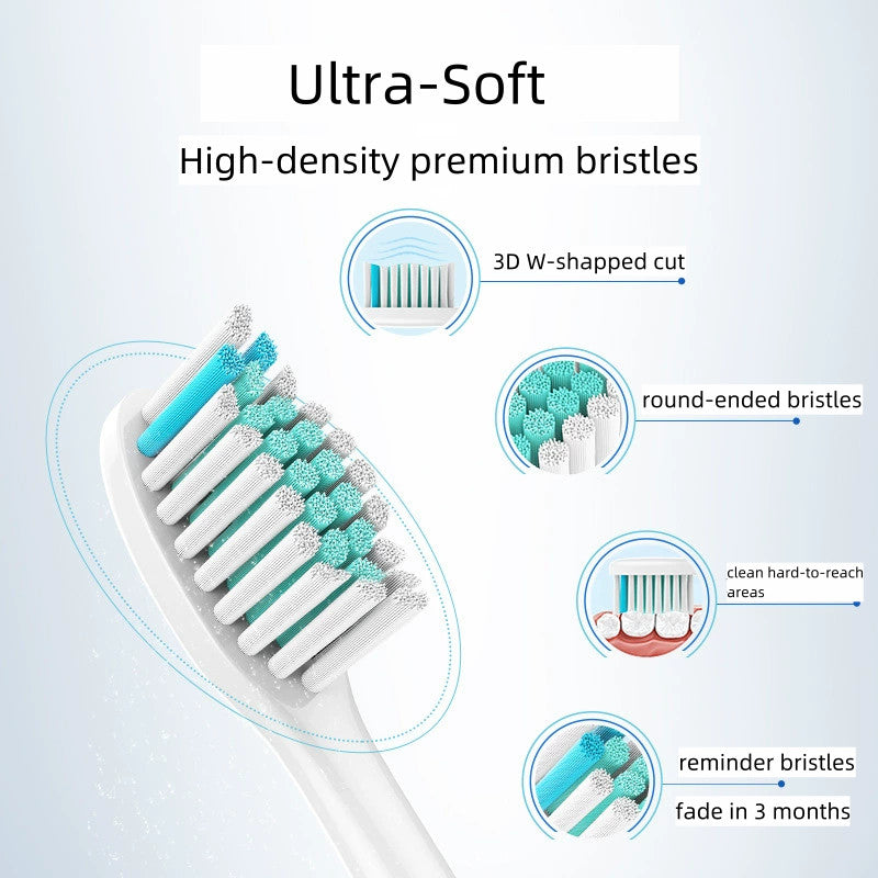 Replacement Toothbrush Heads for Phillips Sonicare - Various Pack Sizes