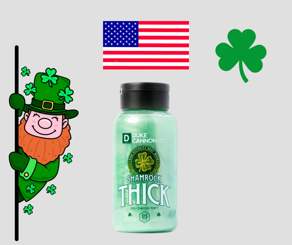 Men's Mint Body Wash - 17.5 oz Thick & Wicked Fresh Scent, Supports Veterans