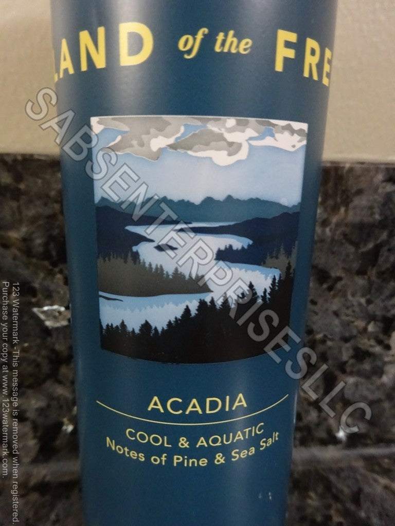 Land of the Free Acadia Pine & Sea Salt Deodorizing Body Spray Set - 6 oz Each
