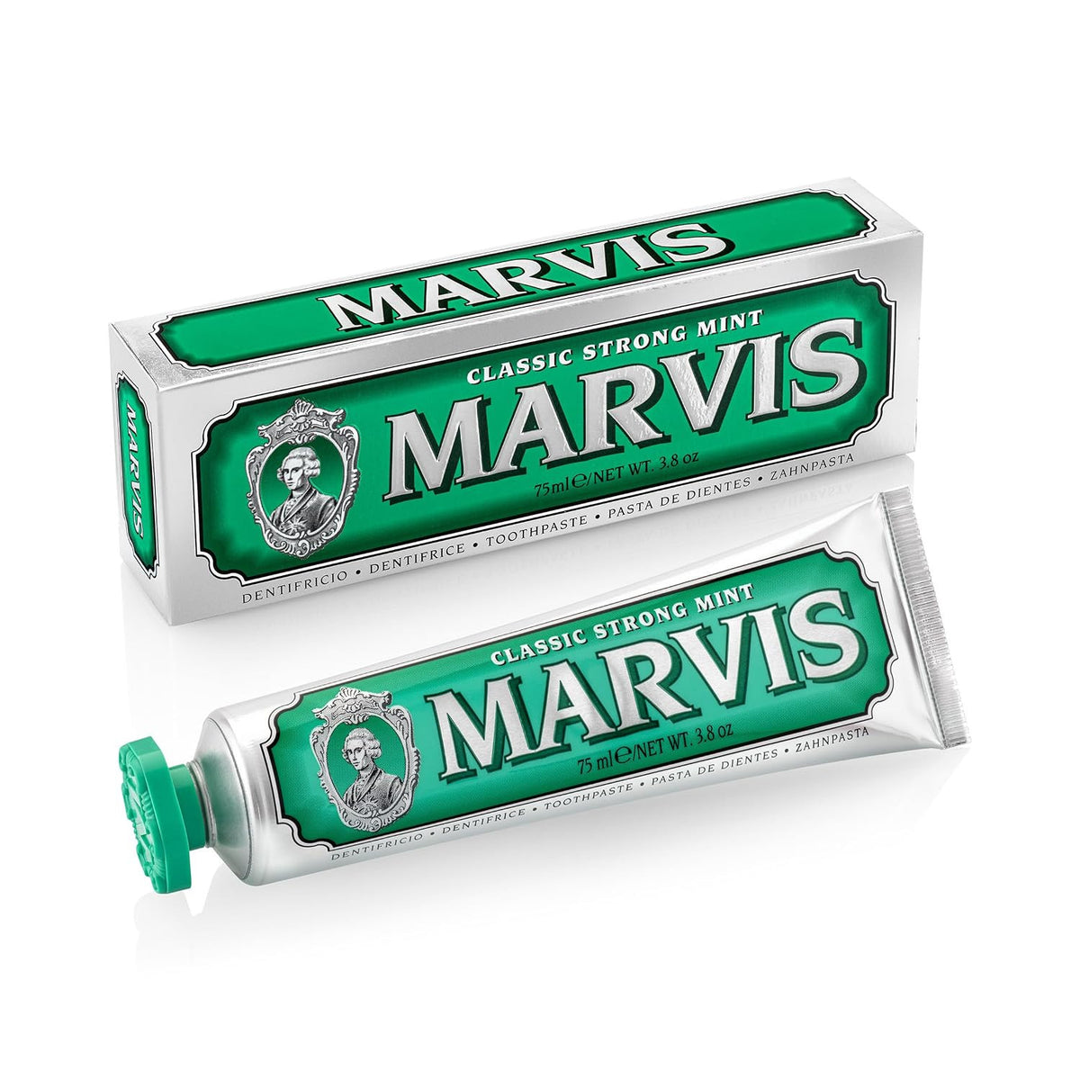 Strong Mint Toothpaste - Long-Lasting Fresh Breath & Whitening
