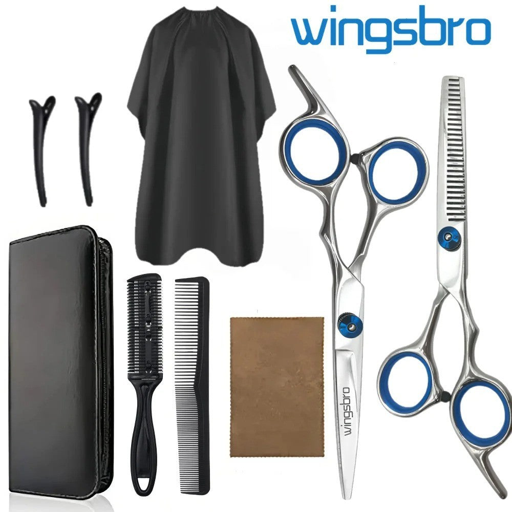 Professional Hair Cutting Thinning Scissors Barber Shears Salon Kit