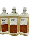 Vetiver Vanilla Body Wash & Foam Bath Set - 3 Bottles, Vitamin E & Aloe, 10 oz
