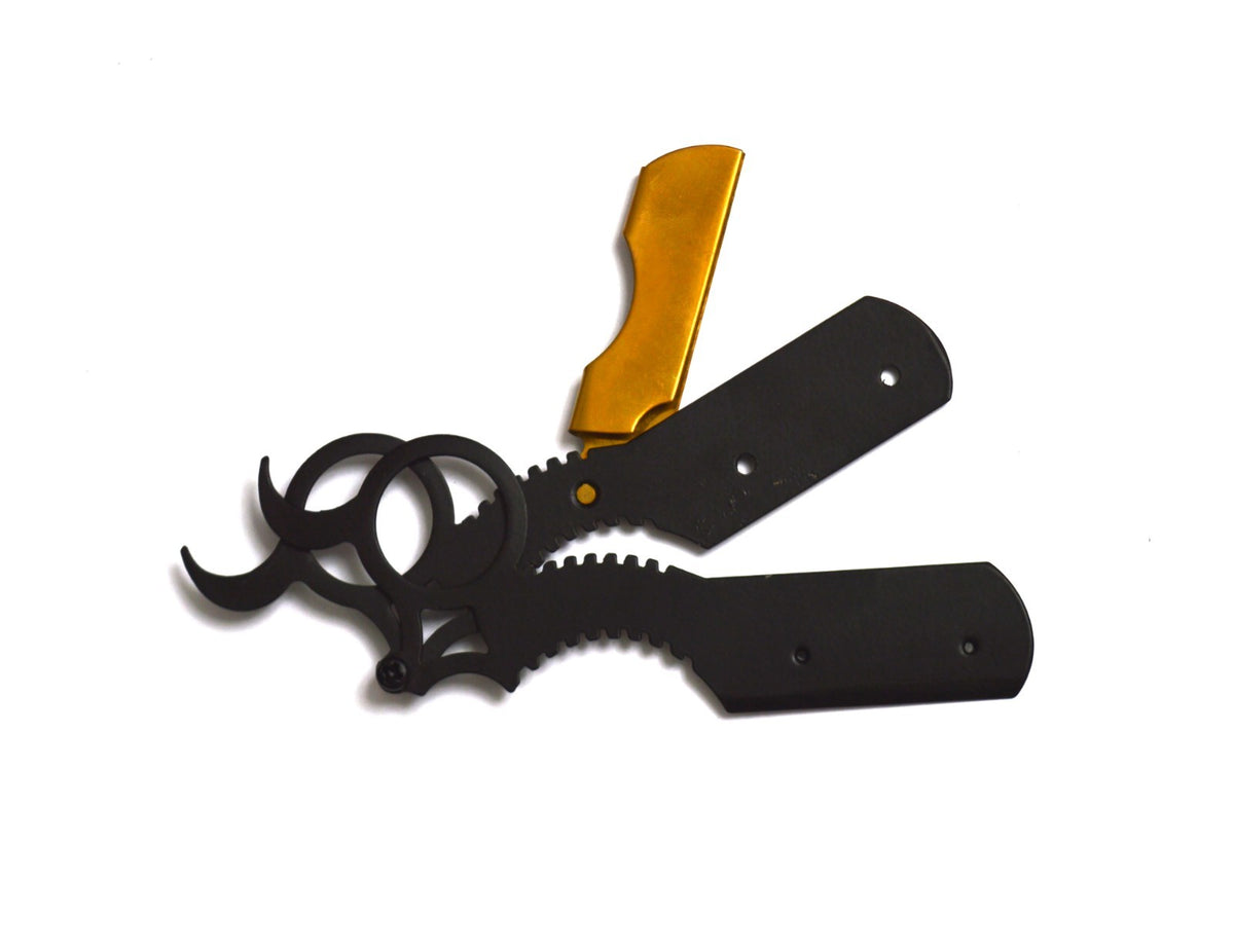 6.5 Inch Hairdressing Scissors Set Barber Hair Cutting Shears Styling Kit