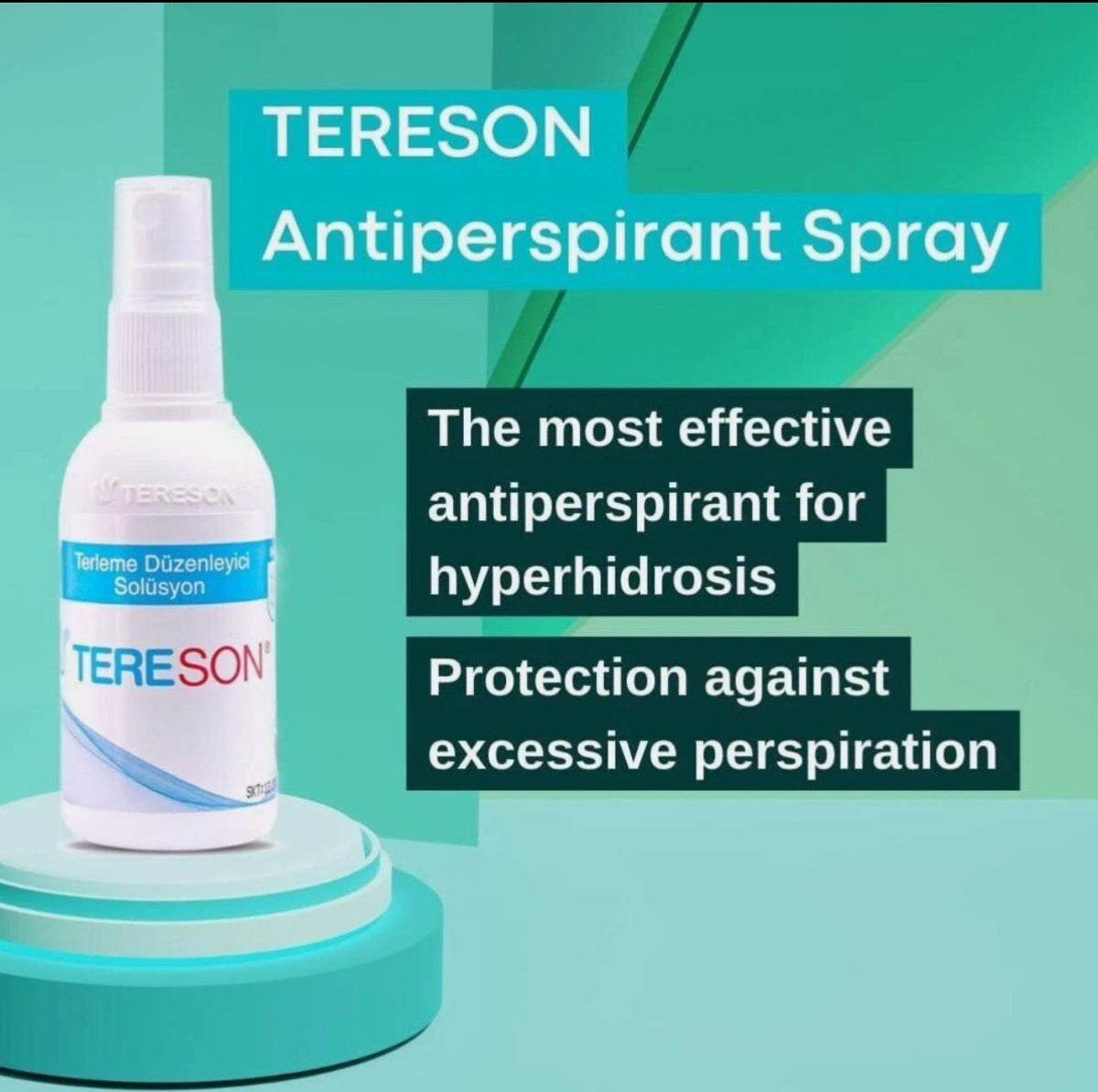 Antiperspirant Spray for Excessive Sweating - 1.69 Oz Dermatologically Tested