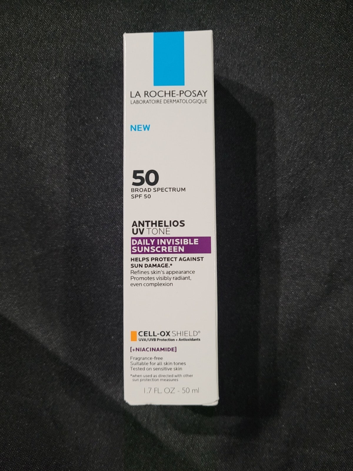 SPF 50 Sunscreen with Niacinamide - 1.7 Fl Oz, Broad Spectrum UV Protection