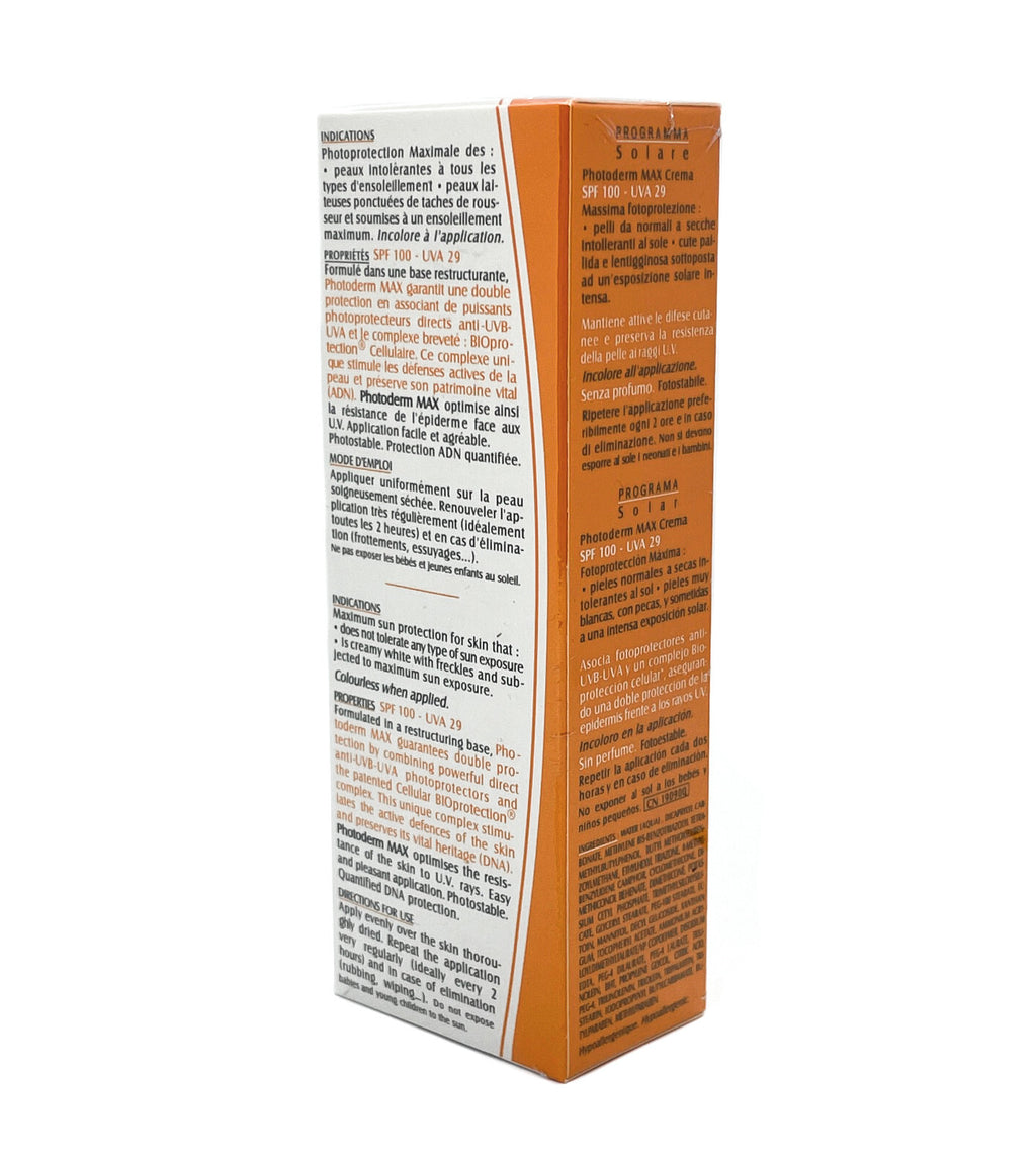 SPF 100 Tinted Sunscreen Cream for Sensitive Skin - 40ML