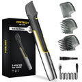 Men's Body Hair Trimmer with Extendable Back Shaver & Multiple Combs
