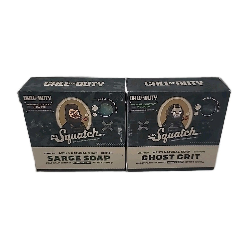 Call of Duty Limited Edition Soap 2 Pack - Ghost Grit & Sarge