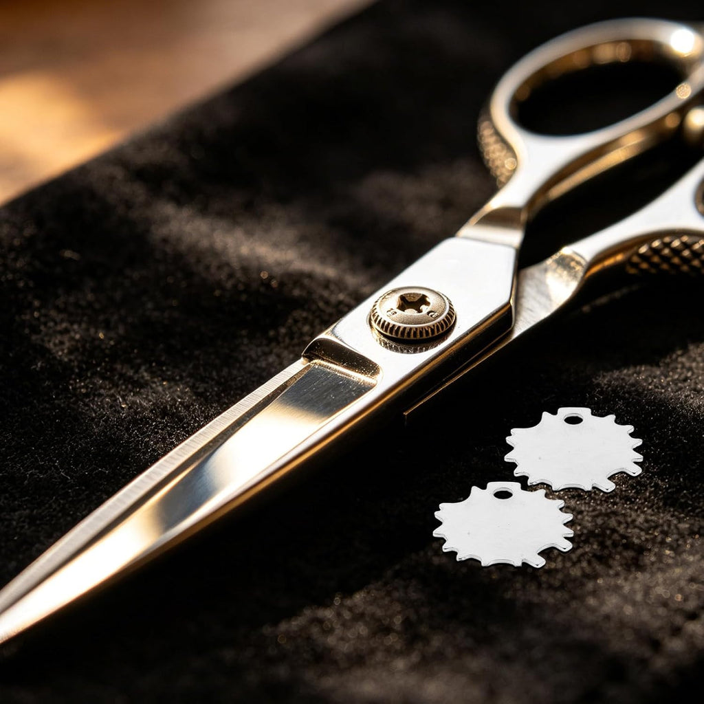 Hair Scissors Tension Adjustment Kit with Wrench and Spare Washers