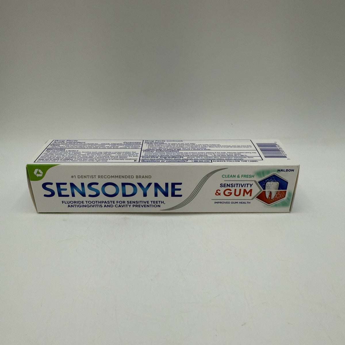 Sensodyne Gum Sensitive Toothpaste Clean & Fresh 3.4 Oz - Gentle Oral Care