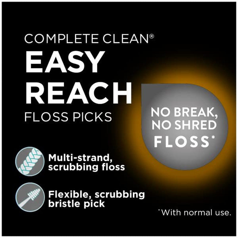 Dental Floss Picks with Fluoride Coating - Mint Flavor, 150 Count Pack
