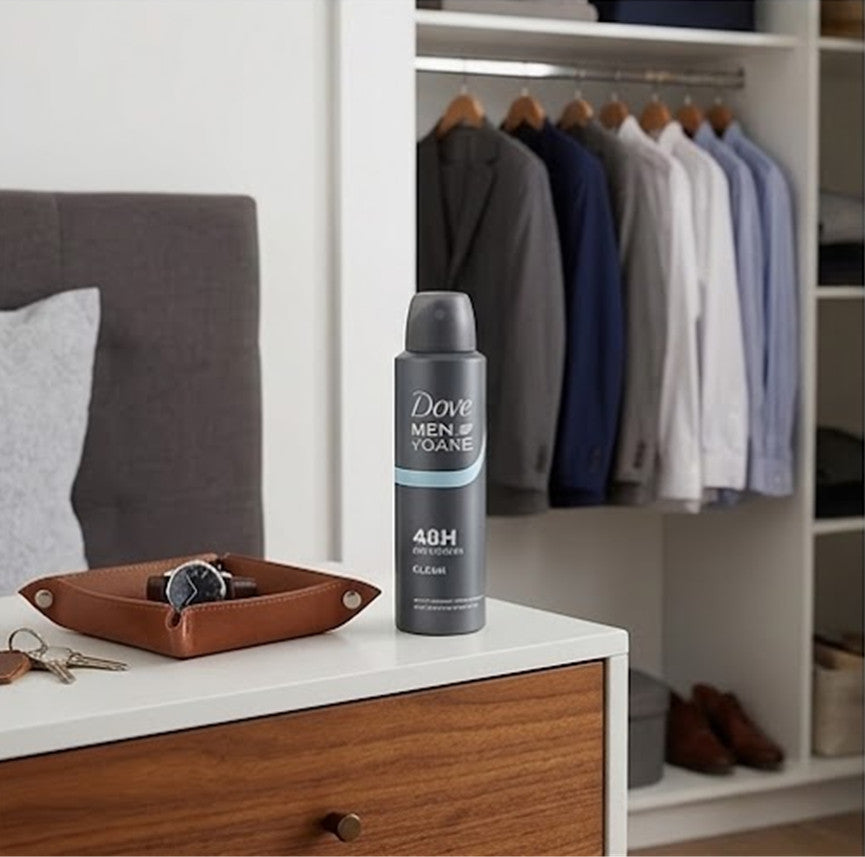 Men's Deodorant Spray 150ml x 6 Pack Long-Lasting 48H Freshness