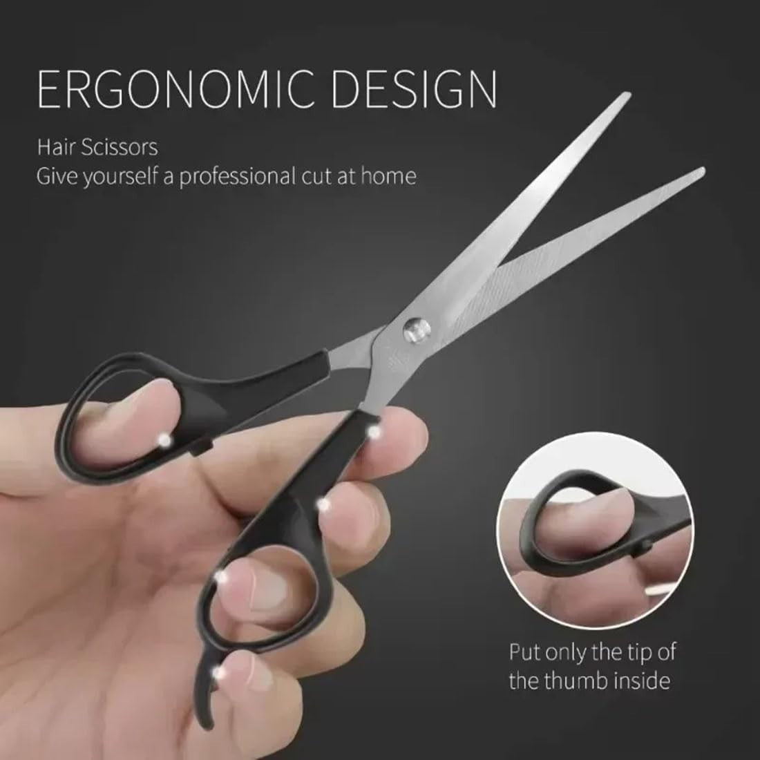 Hair Cutting Scissors Thinning Shears Kit for Salon & Barber Grooming