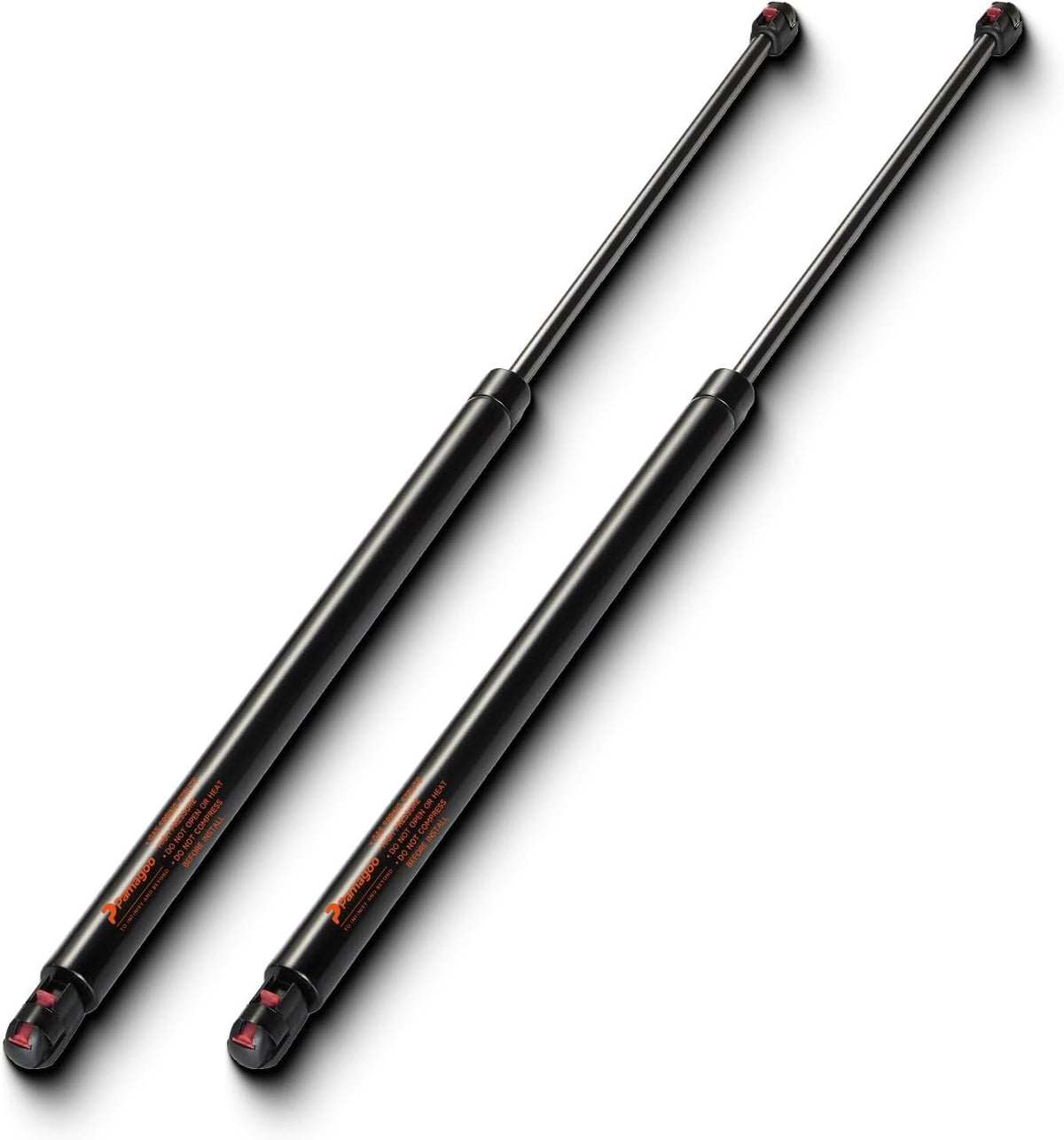 27 Inch Gas Struts 45 Lbs Pack of 2 for Vehicle Hoods, Trunks & Doors