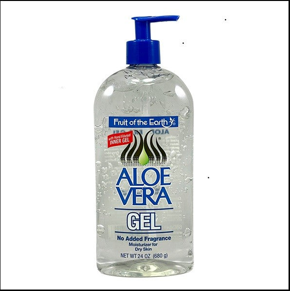Aloe Vera Gel - 100% Pure, Alcohol-Free, Moisturizing Sunburn & Skin Relief, 24 oz