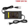 Universal 48V-24V 3-Pin Power Adapter Charger XLR Cord for Mobility Scooters