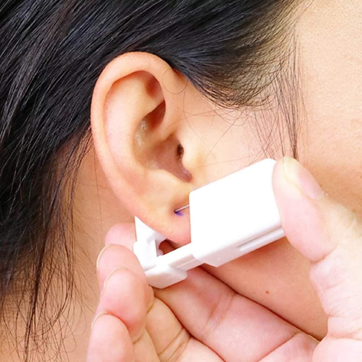 Disposable Ear Piercing Gun Kit for Cartilage – 2 Pcs, Painless Home Use