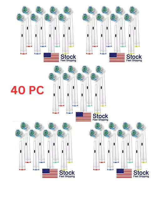 Electric Toothbrush Replacement Heads - Compatible with Oral-B, 8/12/16/20 Count