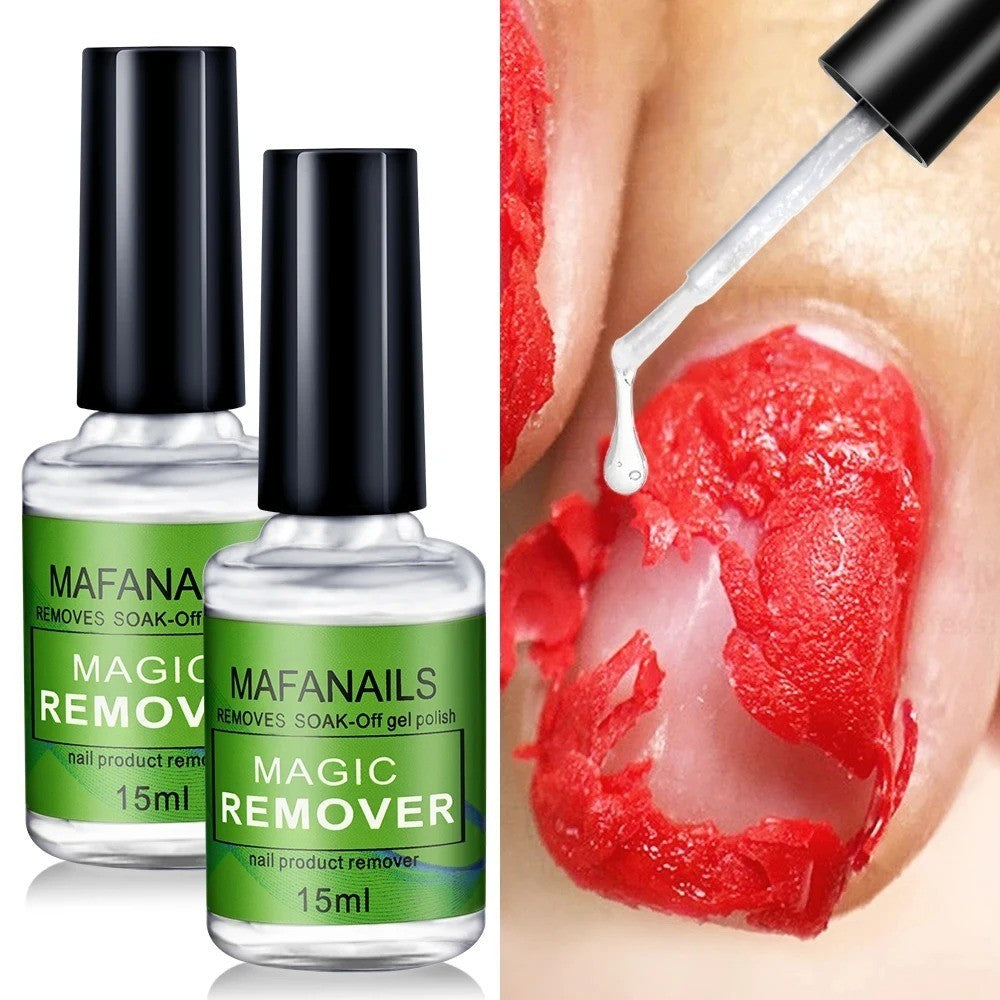 15ml Nail Gel Polish Remover Fast UV & Semi-Permanent Glue Remover