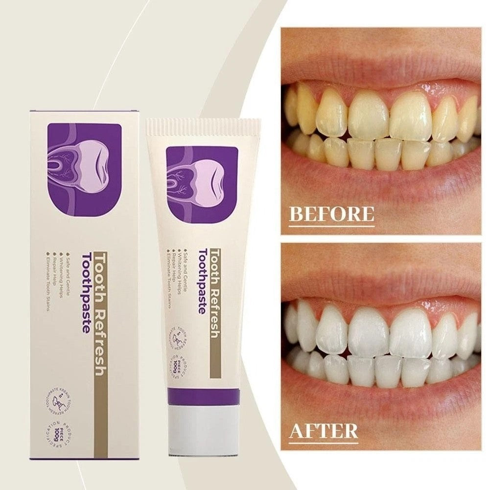 Natural Toothpaste for Sensitivity & Whitening - 100g, Pack of 1-4