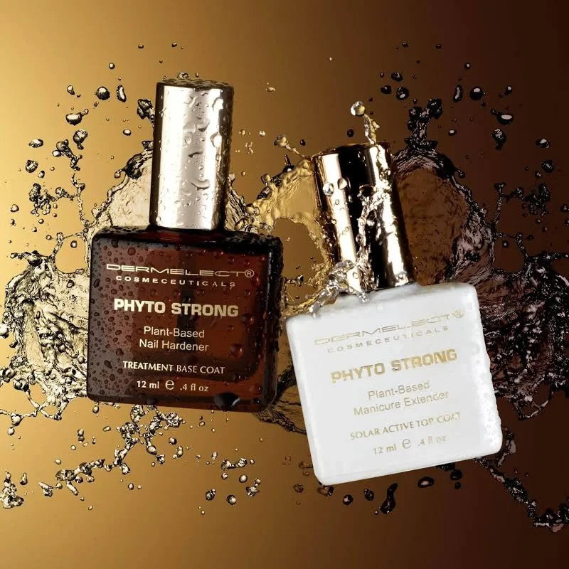 Nail Strengthener Duo Top Coat and Base Coat for Weak Nails - Support & Protect