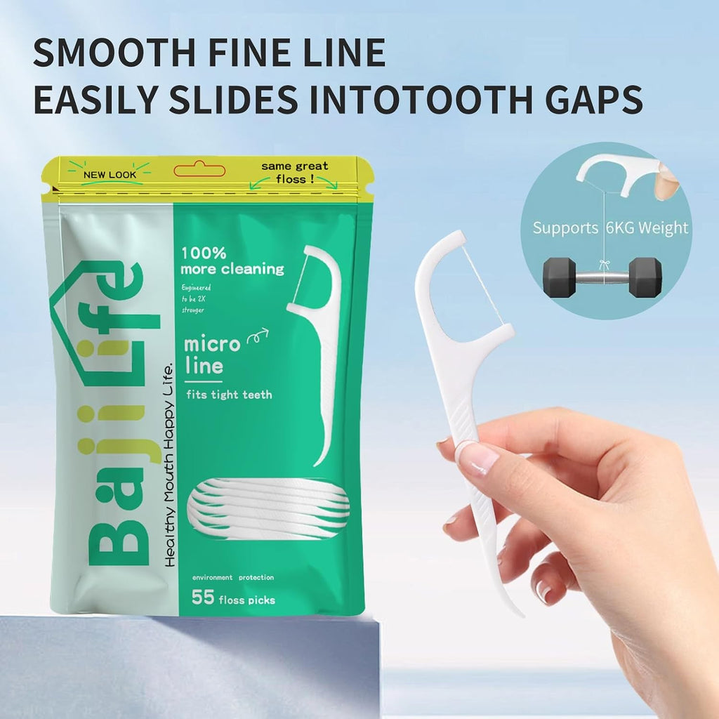 228 Count Dental Floss Picks Set with Portable Cases for Adults & Kids