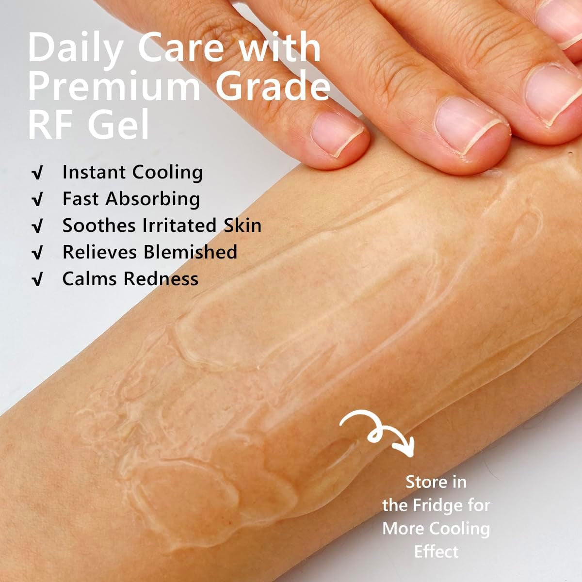 Radio Frequency Gel for RF Facial Machines, Hydrating & Soothing Conductive Gel - 300g