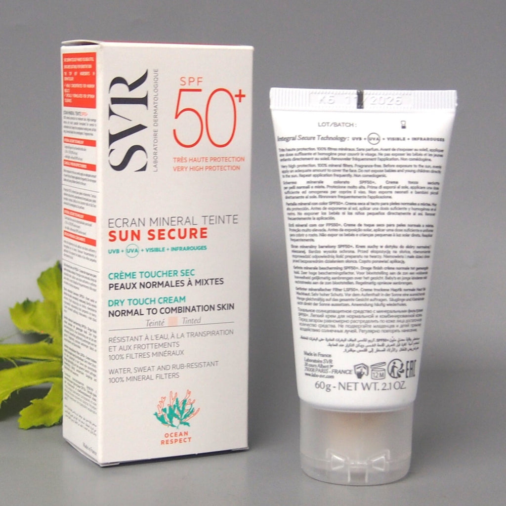 Mineral Sunscreen SPF50+ Face Cream - High Protection & Matte Finish - 2.1oz