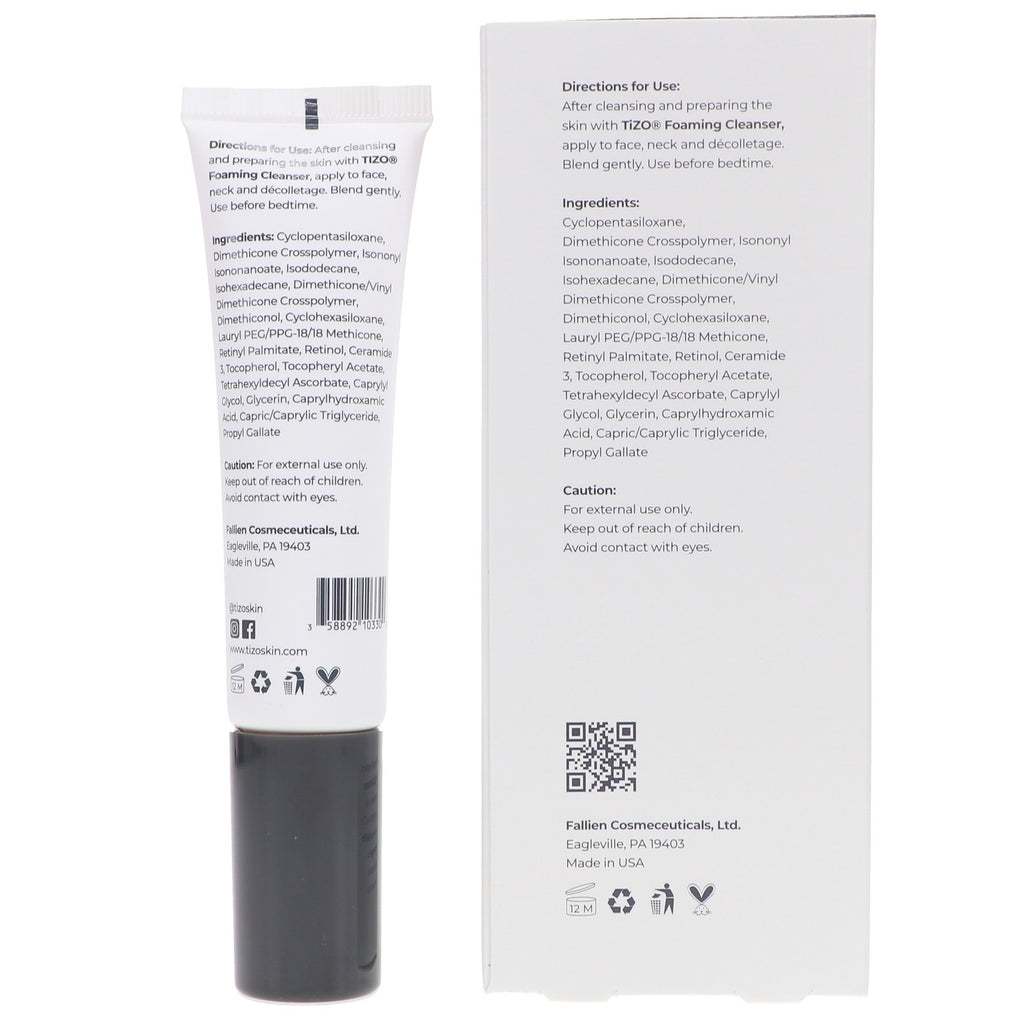 TIZO Photoceutical PM Restore 1 oz Anti-Aging Skin Treatment