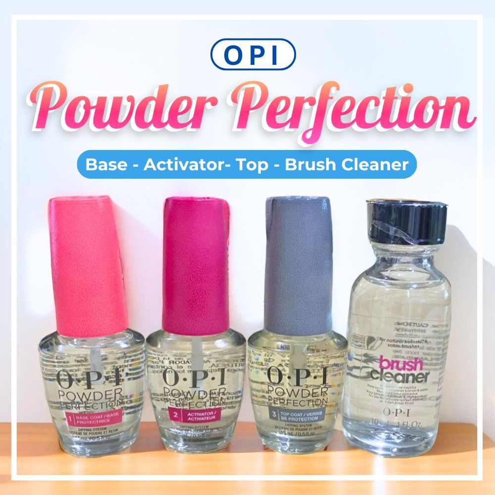 OPI Powder Perfection Nail Dip Liquid System - Essential 4-Step Kit